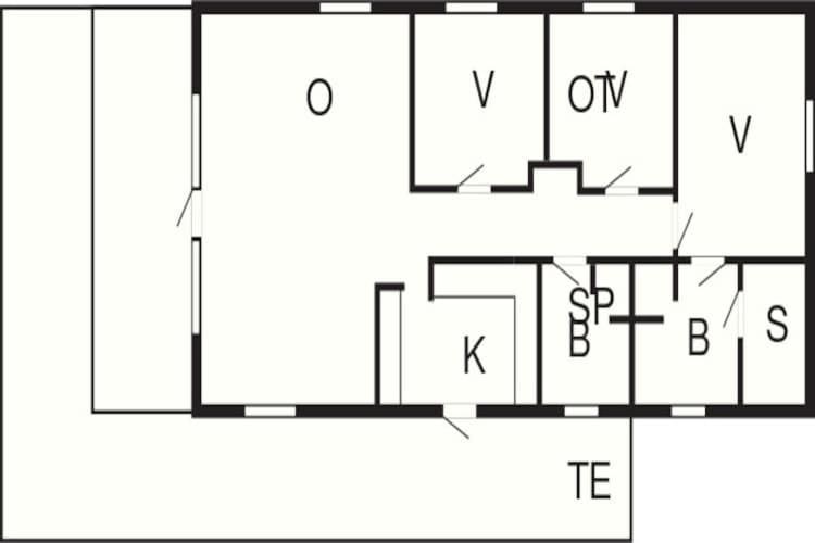 Three-Bedroom Holiday Home In Lokken 1 エクステリア 写真